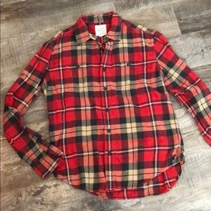 Men’s medium American Eagle Heritage flannel.